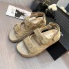 人気急上昇シャネル 偽物 フットベッドサンダル shy54246 - 画像 (4)