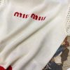入手困難ミュウミュウ 刺繍入りTシャツ 偽物 コットン myn17950 - 画像 (7)