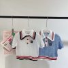 日本未発売☆ミュウミュウ エレガント ニットTシャツ コピー 2色 myc44154 - 画像 (3)