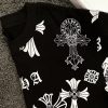 大人気!!新色すぐ届く★クロムハーツ スーパーコピー メンズ Tシャツ ホースシュー Kui73278 - 画像 (6)