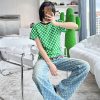 送料込​ルイヴィトン Tシャツ コピー Demier 半袖 ピクセル チェッカーボード vub64069 - 画像 (3)