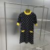 【日本未発売】グッチ ラメ GG ジャカード ドレス ワンピース 偽物 692707XKB544597 - 画像 (2)