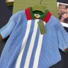 送料込【グッチ】ストライプ コピー ショートスリーブ セーター gul93923 - 画像 (3)