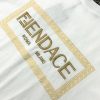 【フェンディ×ヴェルサーチ 偽物】☆新作大人気コラボ☆ロゴTシャツ 白 半袖 FS7900AJKLF0ZNM - 画像 (4)