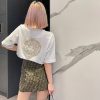 【フェンディ×ヴェルサーチ 偽物】☆新作大人気コラボ☆ロゴTシャツ 白 半袖 FS7900AJKLF0ZNM - 画像 (9)