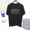 【フェンディ×ヴェルサーチ コピー】☆新作大人気コラボ☆ロゴTシャツ 黑 半袖 fee52485 - 画像 (2)