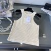 お洒落に♪シャネル ニット透かし彫り ベスト パロディ shw90021 - 画像 (8)