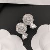 日本未発売 シャネル ホワイトゴールド ダイアモンド・ピアス 偽物 shq70548 - 画像 (5)