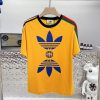 21-22AW ディダス×グッチ コットン ジャージ Tシャツ 偽物 gue57855