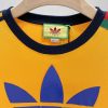 21-22AW ディダス×グッチ コットン ジャージ Tシャツ 偽物 gue57855 - 画像 (4)