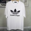 人気No1バレンシアガ アディダス コピー Tシャツ メンズ 2色 bar57901 - 画像 (5)