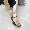注目コラボ【フェンダーチェ 偽物】フェンディ × ヴェルサーチ ハイヒール サンダル 8X8306AJZ0F0QA1 - 画像 (8)