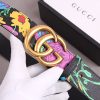 ★日本!!人気！グッチ GGプリントインターロッキングバックル付ベルト 偽物 2サイズ guj63818 - 画像 (5)