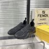 履き心地の良い フェンディ フロー ブラック ランニングスニーカー コピー fec01480 - 画像 (2)
