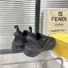 履き心地の良い フェンディ フロー ブラック ランニングスニーカー コピー fec01480 - 画像 (5)