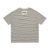 大人気《ジルサンダー 偽物》半袖ストライプTシャツ★バックロゴ入り Jiy97640 - 画像 (3)