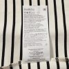 大人気《ジルサンダー 偽物》半袖ストライプTシャツ★バックロゴ入り Jiy97640 - 画像 (9)