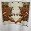 争奪戦バーバリー コピー マッププリント コットン オーバーサイズTシャツ ホワイト 80565821 - 画像 (2)