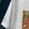 争奪戦バーバリー コピー マッププリント コットン オーバーサイズTシャツ ホワイト 80565821 - 画像 (4)