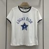 ☆超人気☆ディオール ラッキーディオール コットン リネン Tシャツ コピー dee98841