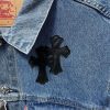 クロムハーツ バックロゴのデニムジャケット偽物 Kut12771 - 画像 (5)