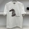 人気急上昇 エルメス マキシカルトゥーシュ 半袖Tシャツ コピー era31070 - 画像 (2)