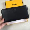 フェンディ コピー ブラックレザー ジップウォレット 長財布 バッグ バグズ feh99103 - 画像 (3)