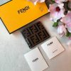 累積売上総額第１位！フェンディ 二つ折り財布 偽物 ブラウンレザー feo64774 - 画像 (2)