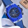 ☆超人気☆ウブロ ビッグバン 偽物 ウニコ ブルーマジック 限定500本 411ES5119RX - 画像 (2)