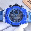 ☆超人気☆ウブロ ビッグバン 偽物 ウニコ ブルーマジック 限定500本 411ES5119RX - 画像 (3)