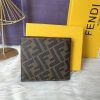 フェンディ ブラウンファブリック 二つ折り財布 コピー 7M0339AJJ8F1HRH - 画像 (2)