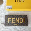 フェンディ コンチネンタル財布 偽物 ブラウンファブリック 7M0342AJJ8F1HRH - 画像 (2)