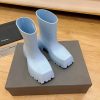累積売上総額第１位！バレンシアガ 偽物 TROOPER RUBBER ブーツ baf54175 - 画像 (3)