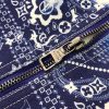 ルイヴィトン 偽物 モノグラムバンダナミックスレザーデニムブルゾン 1AA7DU - 画像 (4)