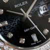 21年秋冬 ロレックス 腕時計 コピー デイトジャスト 41MM ブラック メンズ 全面ダイヤ rox07074 - 画像 (4)