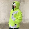 秋冬新作 シュプリーム x ノースフェイス コラボ ロゴ入りフリース コピー ライム Lime Sロゴ Noc27399 - 画像 (7)