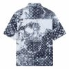 定番 ルイヴィトン モノグラムバンダナ ショートスリーブシャツ vuj11300 - 画像 (2)
