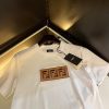 争奪戦 フェンディ 刺繍 ジャージー 半袖 Tシャツ fex21666 - 画像 (4)
