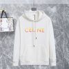 完売必至 セリーヌ★ロゴ フード付きルーズスウェットシャツ 偽物 Cel54894 - 画像 (8)
