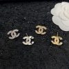 シャネル ccロゴ ピアス メタル&ストラス ゴールド シルバー 2色 shp60757 - 画像 (2)