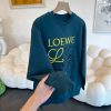 稀少ロエベ 偽物 アナグラム ロゴ コットン スウェットシャツ log63698 - 画像 (4)