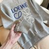 《大人気》ロエベ コピー アナグラム ロゴ コットン スウェットシャツ log81560 - 画像 (5)