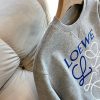 《大人気》ロエベ コピー アナグラム ロゴ コットン スウェットシャツ log81560 - 画像 (6)