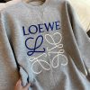 《大人気》ロエベ コピー アナグラム ロゴ コットン スウェットシャツ log81560 - 画像 (8)