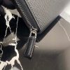 プラダ コピー サフィアーノエンボスレザー ジップアラウンド長財布 ブラック 2ML317_2D1Q_F0002 - 画像 (7)
