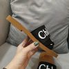 クロエ "woody"フラットミュール 偽物 CHC22U188Z3001 - 画像 (5)