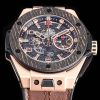 累積売上総額第１位！ウブロ スーパーコピー ビッグバン フェラーリ キングゴールドカーボン 世界限定500本 401OQ0123VR - 画像 (4)