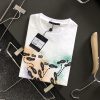 ☆超人気☆ヴィトン グラフィック 半袖 Tシャツ 偽物 コットン vue49730 - 画像 (4)