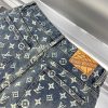 ★日本!!人気！ルイヴィトン デニムパンツ モノグラムパッチワーク 偽物 vuf81943 - 画像 (6)
