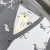 トムブラウン 偽物 ドネガルコントラスト 4BAR カーディガン top35941 - 画像 (3)